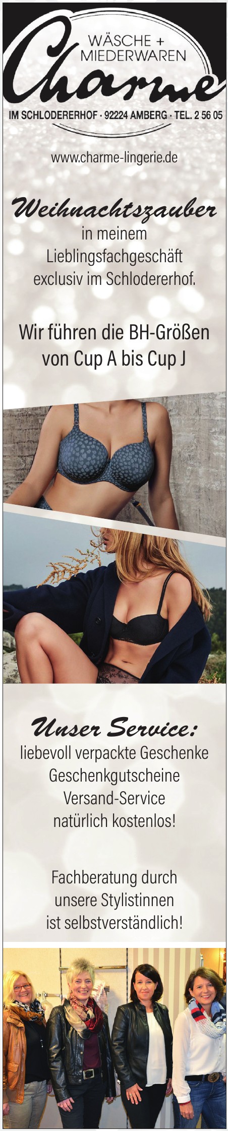 Charme Wäsche + Miederwaren