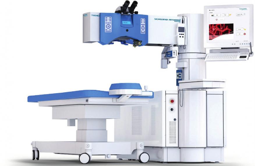 Referenzzentrum für den schnellsten Augenlaser der Welt: Durch den Schwind Amaris 1050 RS minimiert sich die Behandlungszeit.