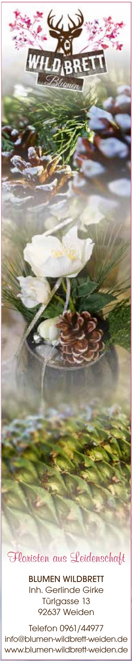 Blumen Wildbrett - Inh. Gerlinde Girke Blumen Wildbrett - Inh. Gerlinde Girke