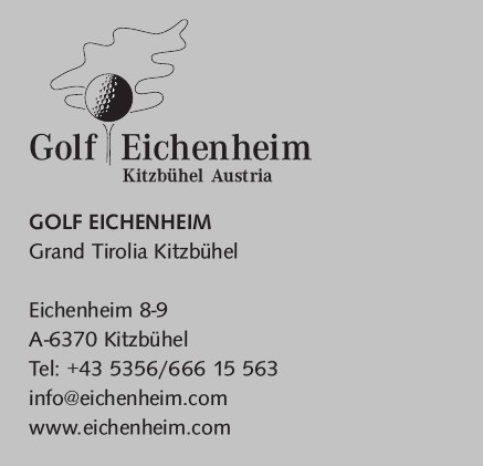 Golf Eichenheim Kitzbühel Austria Golf Eichenheim Kitzbühel Austria